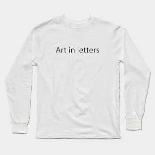 Minimalist and Topography Quote 6 Long Sleeve T-Shirt